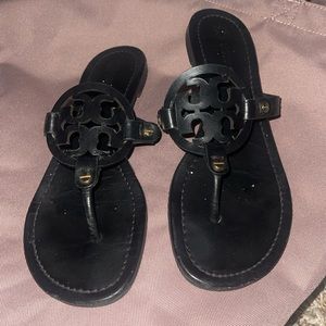 Black matte Tory birch sandals s8.5